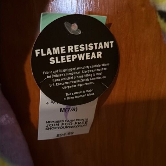 Joe Boxer Purple Emoji Kids Pajama Robe - Picture 2 of 6